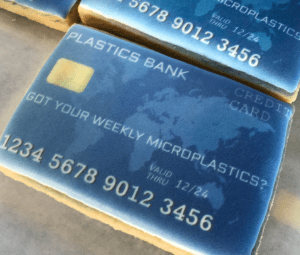 Cookies designed to look like plastic credit cards