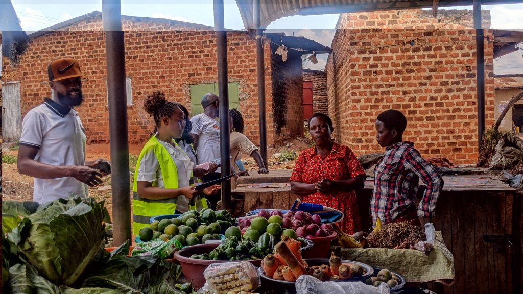 Market in Uganda.