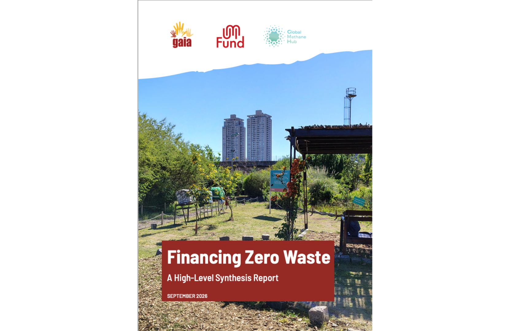Cover of GAIA report Financing Zero Waste: A High-Level Synthesis Report