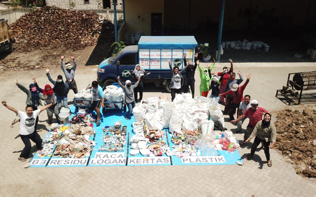 Preventing Plastic Waste Leakage to Rivers by Strengthening Decentralized Waste Management System at Village Level in Gresik Municipality Indonesia